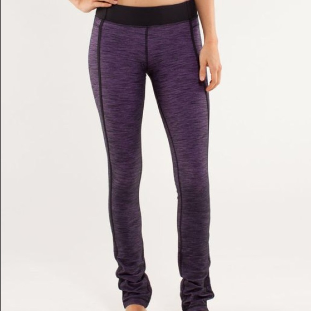 Lululemon Purple Forme Pants Sz 6